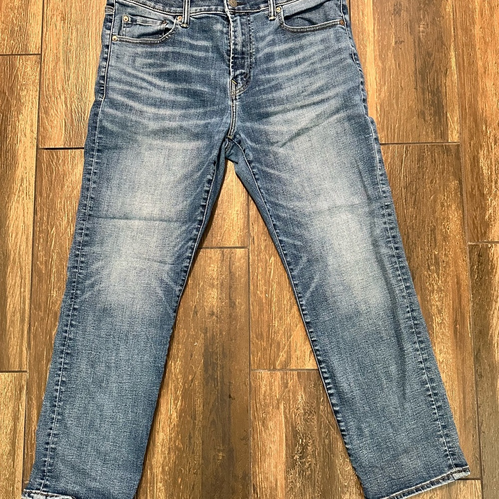 American Eagle Outfitters Light Blue Straight Jeans